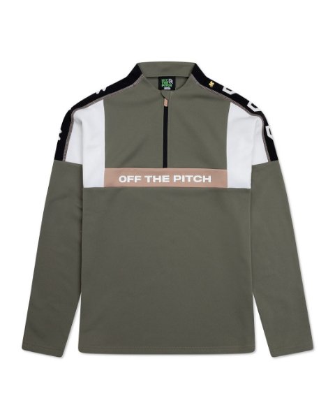 OTP x Robey - Héctor Half Zip Track Top - Army Green