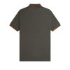 Fred Perry - Twin Tipped Polo Shirt - Field Green/ Nut Flake