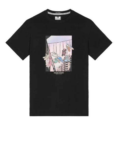 Weekend Offender - Turf Wars Graphic T-Shirt - Zwart