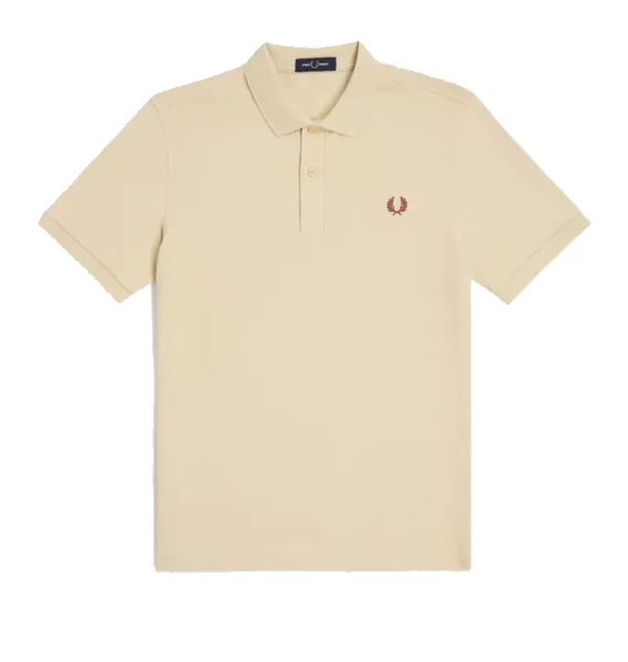 Fred Perry - Plain Polo Shirt - Oatmeal
