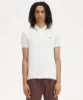 Fred Perry - Twin Tipped Polo Shirt - Snow White/ Blue/ Caramel