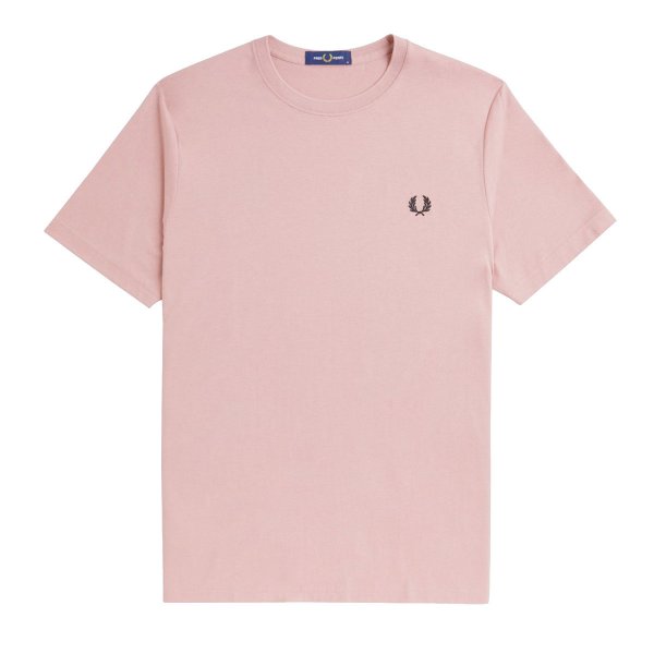 Fred Perry - Crew Neck T-Shirt - Dusty Pink