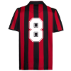 AC Milan Retro Voetbalshirt 1988-1989 + Nummer 8
