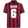 AC Milan Retro Voetbalshirt 1993-1994 + Baresi 6