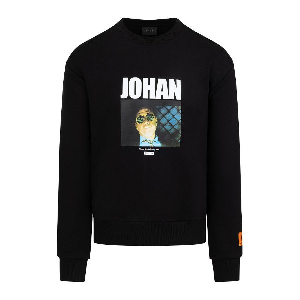 Cruyff - Johan Crewneck Sweater - Zwart