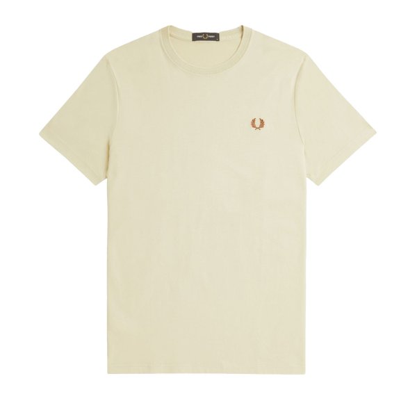 Fred Perry - Crew Neck T-Shirt - Oatmeal