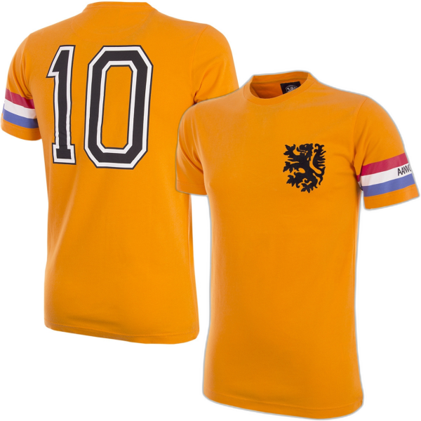 COPA Football - Holland Captain T-shirt - Orange