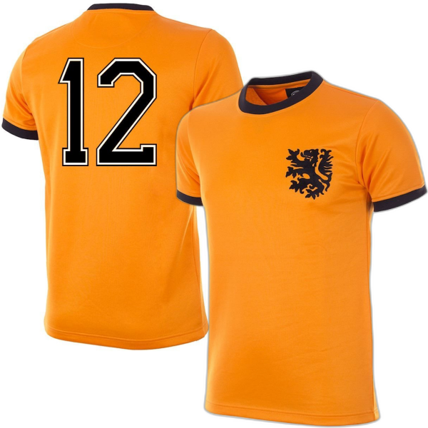 Holland Oranje Retro Shirt WK 1978 + Nummer 12