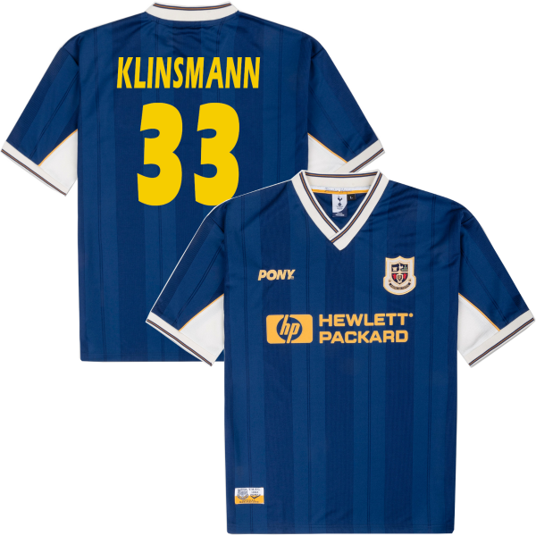 Pony - Tottenham Hotspur Retro Uitshirt 1997-1999 + Klinsmann 33