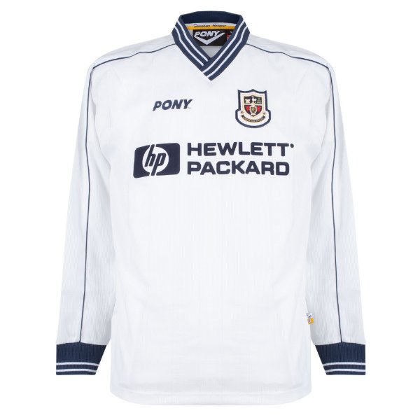 Pony - Tottenham Hotspur Retro Voetbalshirt 1996-1998 (Lange Mouwen)