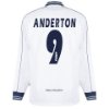 Pony - Tottenham Hotspur Retro Football Shirt 1996-1998 (Long Sleeves) + Anderton 9