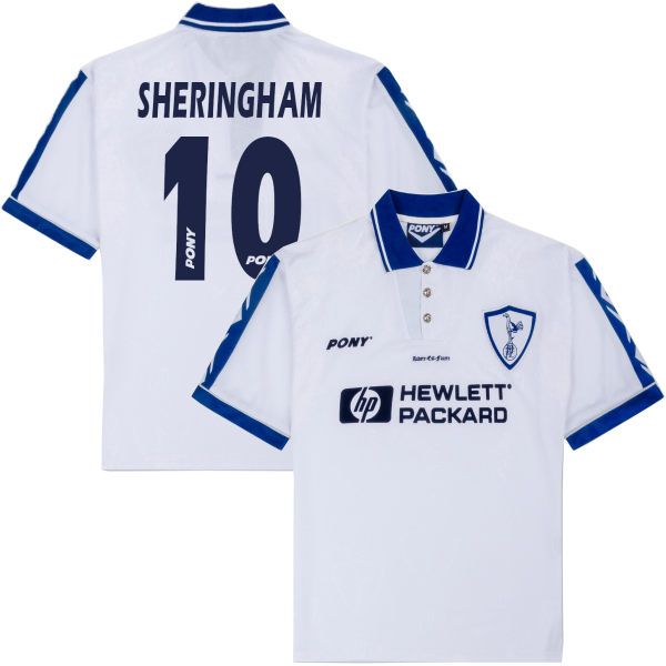 Pony - Tottenham Hotspur Retro Voetbalshirt 1995-1997 + Sheringham 10