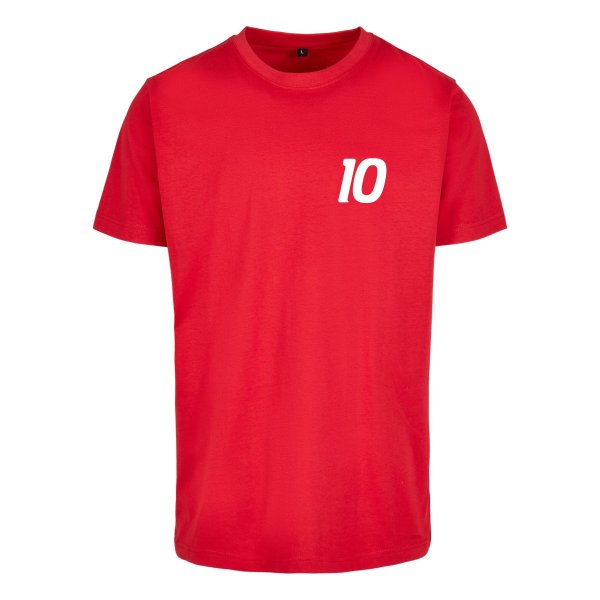 FC Eleven - Danish Dynamite Laudrup Tee - Red