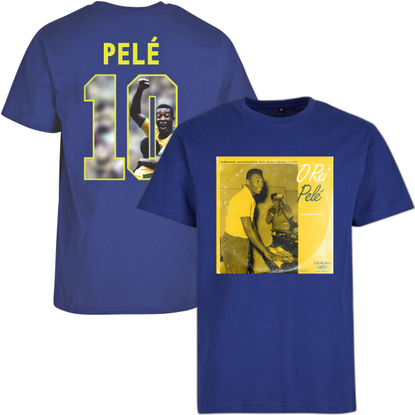 LPFC - O Rei Pelé 10 T-Shirt - Donkerblauw
