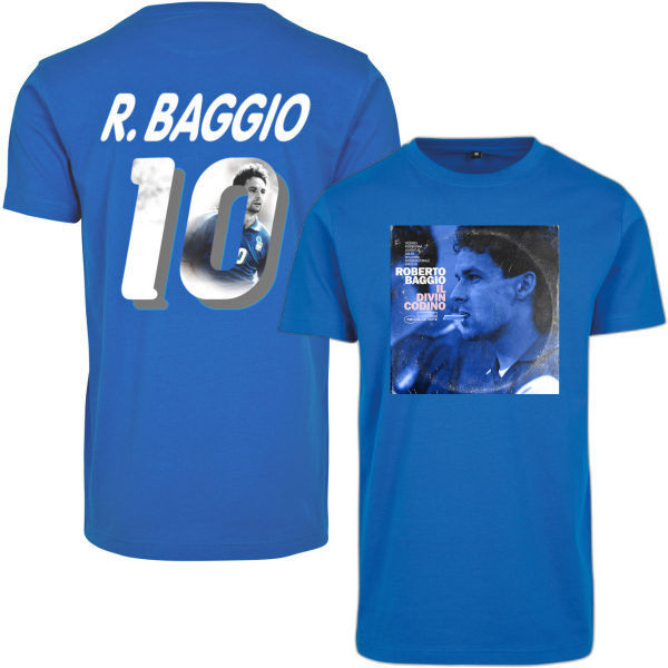 LPFC - Roberto Baggio 10 T-Shirt - Blue