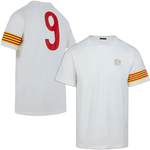 Picture of Cruyff - Barca Retro Shirt Away 1978 + No. 9 - White