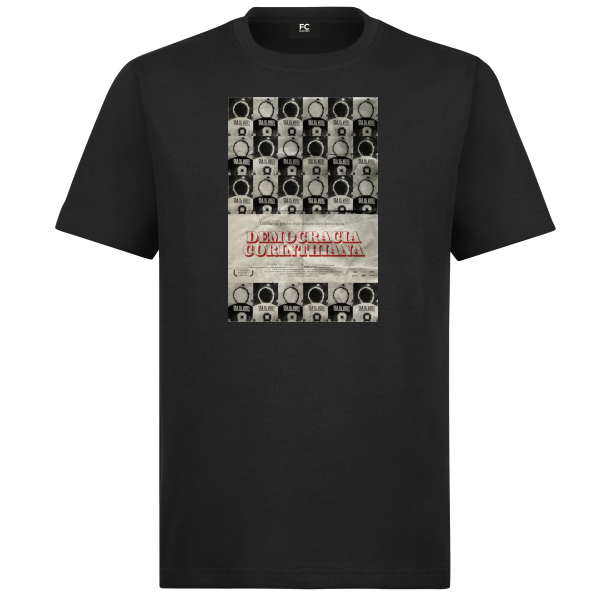 LPFC - Democracia Corinthiana 1983 T-Shirt - Zwart