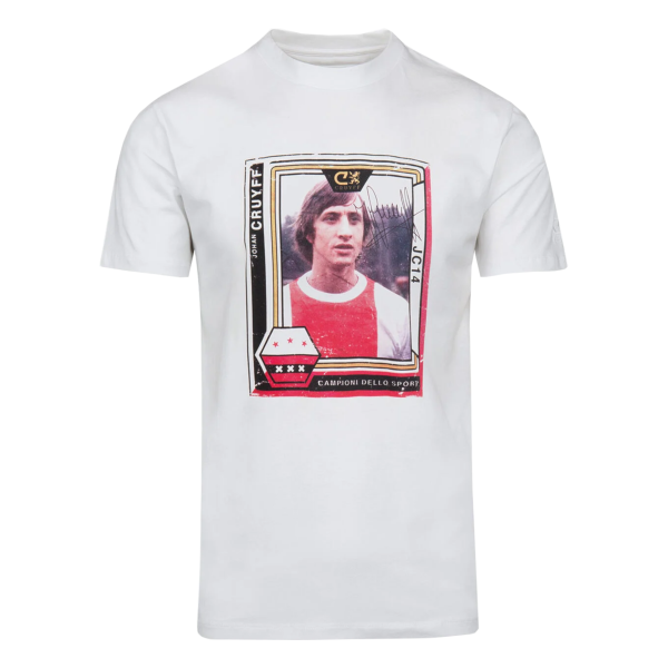 Cruyff - Memorial Amsterdam T-Shirt - Wit