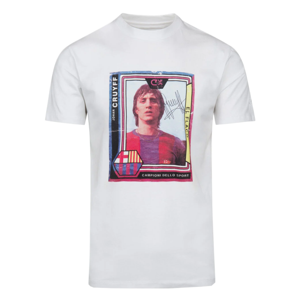 Cruyff - Memorial Barcelona T-Shirt - Wit