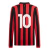 Picture of AC Milan Authentic 125th Anniversary Football Shirt + 10