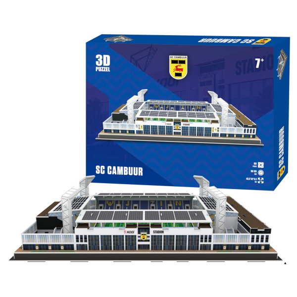 SC Cambuur Kooi Stadion - 3D Puzzel