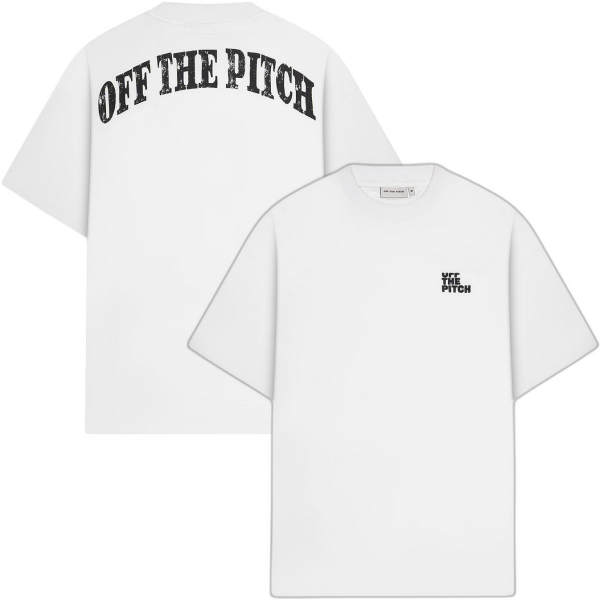Off The Pitch - Counter Loose Fit T-Shirt - Wit