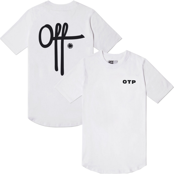 Picture of Off The Pitch - Full Stop T-Shirt - White