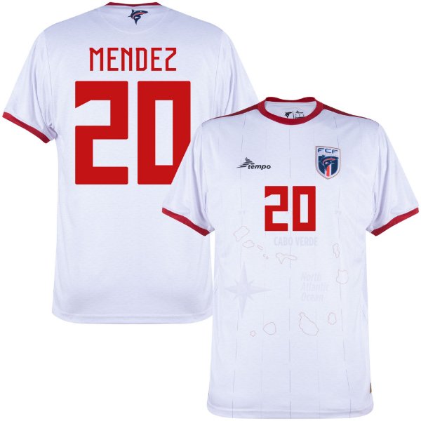 Picture of Tempo Sport - Cape Verde Shirt Away 2024-2025 + Mendez 20