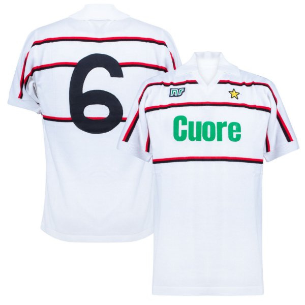 Ennerre AC Milan Away Shirt 1983-1984 Baresi 6