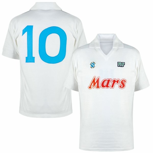 NR Nicola Raccuglia - Napoli Retro Shirt 1988-1989 + 10