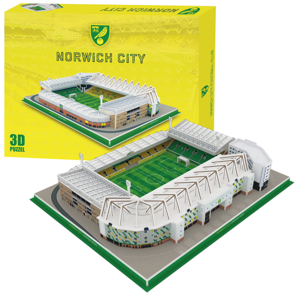 Norwich City Carrow Road Stadium - 3D Puzzle