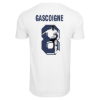 FC Eleven - Paul 'Gazza' Gascoigne T-Shirt - Wit + Nummer 8