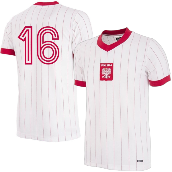 Polen Retro Shirt 1982 + 16 (Lato)