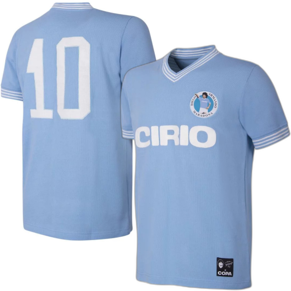 Napoli Maradona Retro Voetbalshirt 1984 + 10 