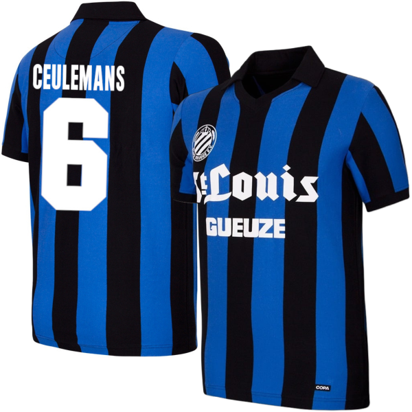 Club Brugge Retro Voetbalshirt 1981-1982 + Ceulemans 6