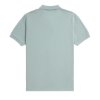 Fred Perry - Plain Polo Shirt - Silver Blue