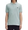 Fred Perry - Plain Polo Shirt - Silver Blue