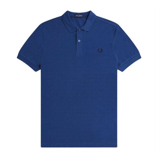 Fred Perry - Plain Polo Shirt - Shaded Cobalt