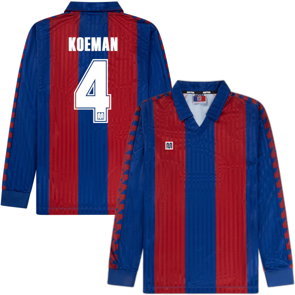 Picture of Meyba - Barcelona Football Shirt 1989-1992 (Long Sleeve) + Koeman 4