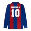 Meyba - Barcelona Football Shirt 1989-1992 (Long Sleeve) + Guardiola 10