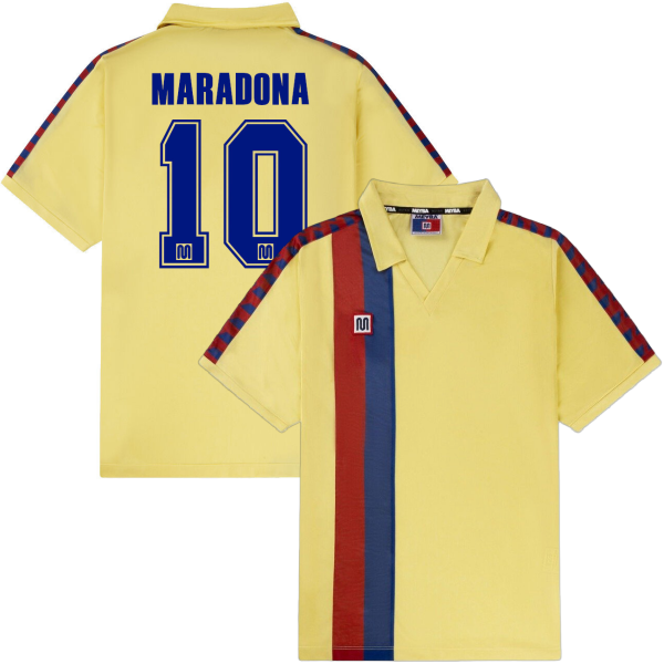 Meyba - Barcelona Football Shirt Away 1981-1985 + Number 10