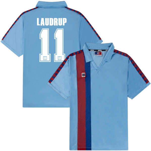 Picture of Meyba - Barcelona Shirt Away 1988-1989 + Laudrup 11