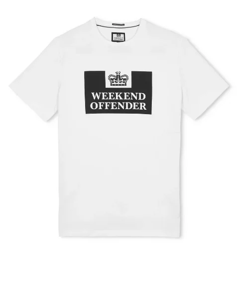 Weekend Offender Prison Classic T-Shirt - White