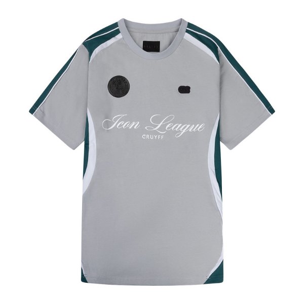 Cruyff Icon League Soccer Tee - Grey