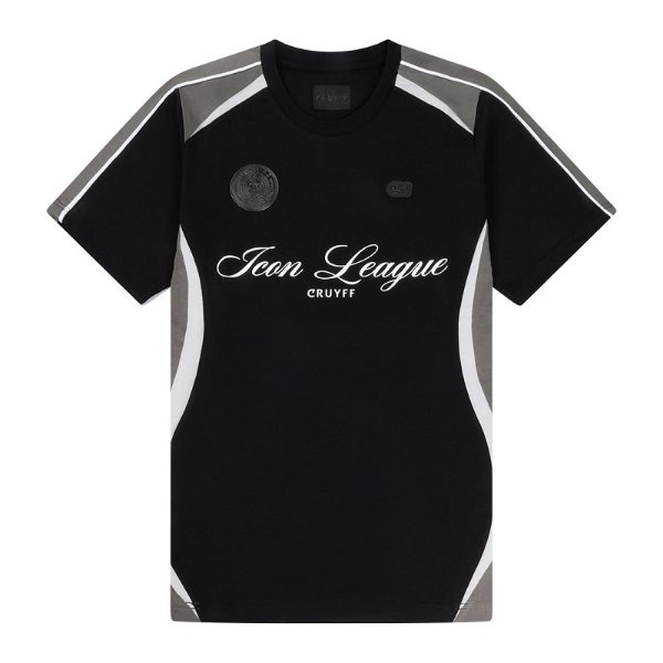 Cruyff Icon League Soccer Tee - Black