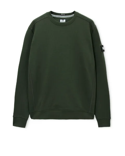 Weekend Offender - Thunder Sweater - Donkergroen
