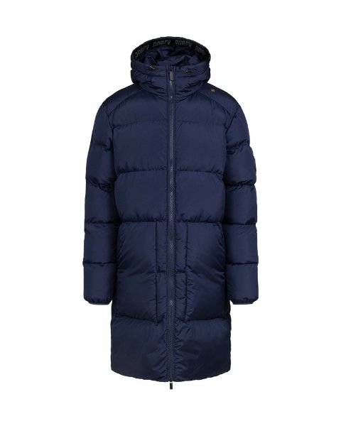 Robey - Ultra Long Padded Winterjas - Navy
