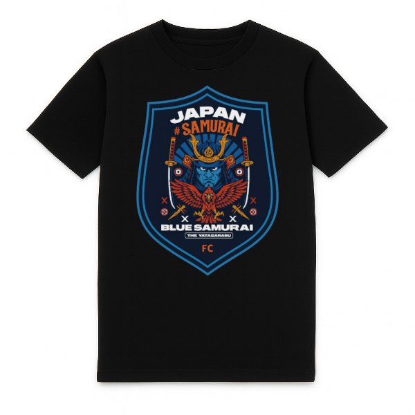 FC Eleven - Japan Blue Samurai T-Shirt - Black 