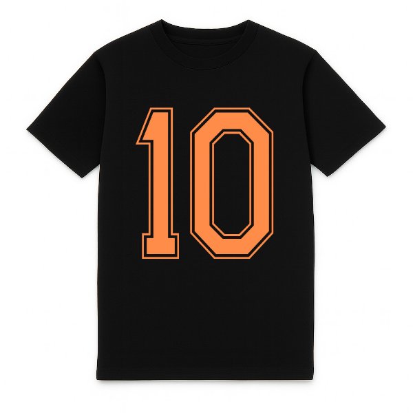 FC Eleven 1974 Backnumber Heavy T-Shirt - Black