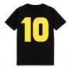 FC Eleven Flock 90's Backnumber T-Shirt - Black/Yellow